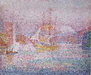 Paul Signac Harbour at Marseilles china oil painting reproduction